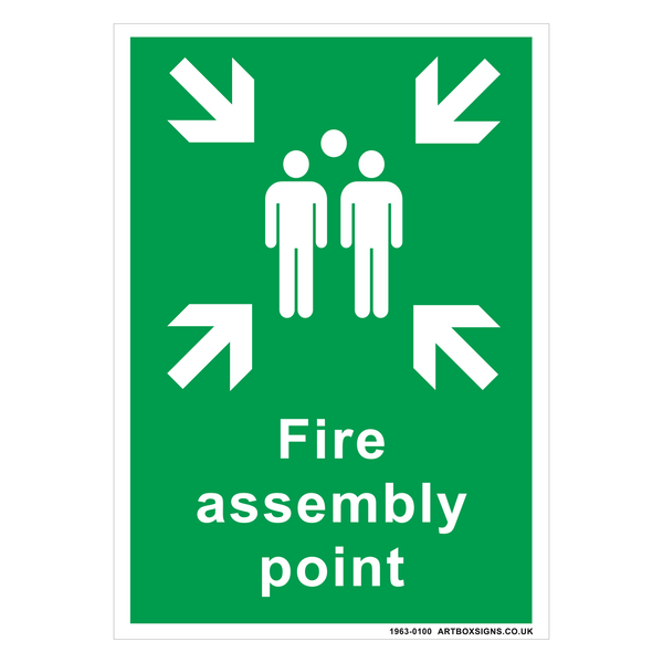 Fire Assembly Point Sign - Artbox Printers
