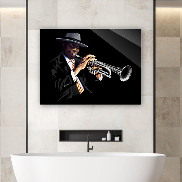 American Jazz Trumpet Player - Artbox Printers