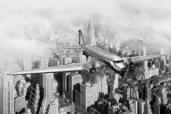 1940s New York Flight
