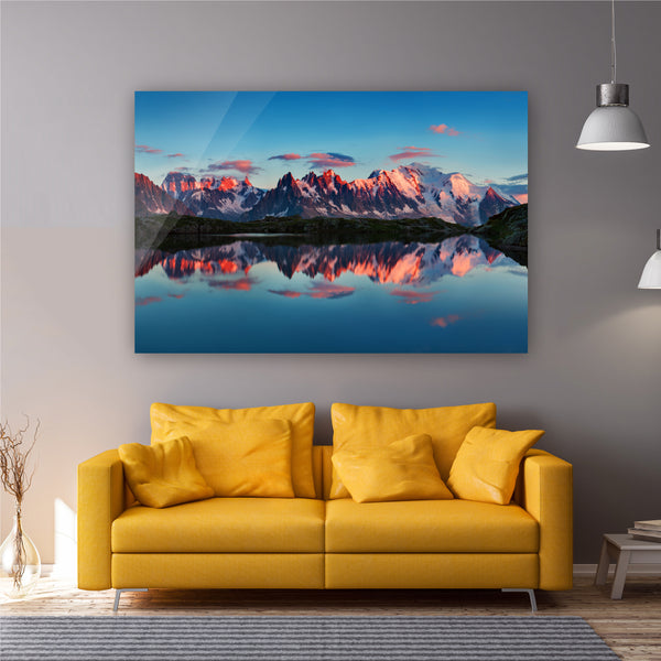 Alpine Sunset of France