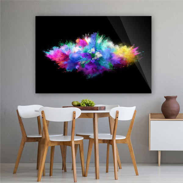 Abstract Colour Powder