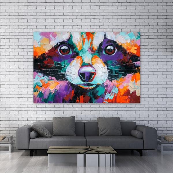 Colourful Racoon