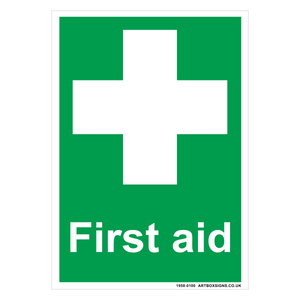 First Aid Sign - Artbox Printers