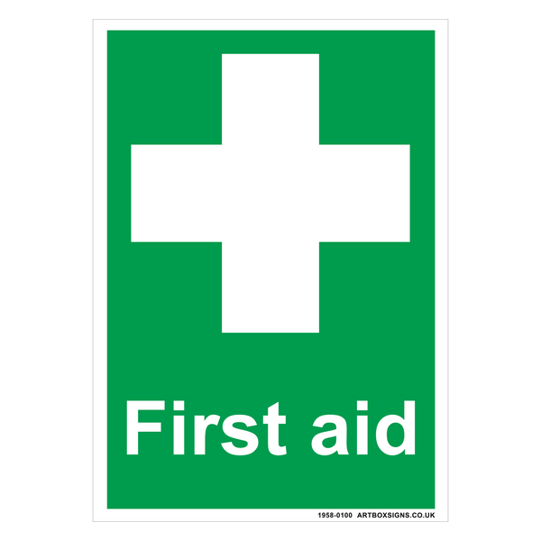 First Aid Sign - Artbox Printers