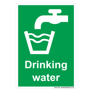Drinking Water Sign - Artbox Printers