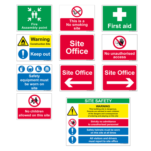 Large Construction Site Sign Pack - Artbox Printers