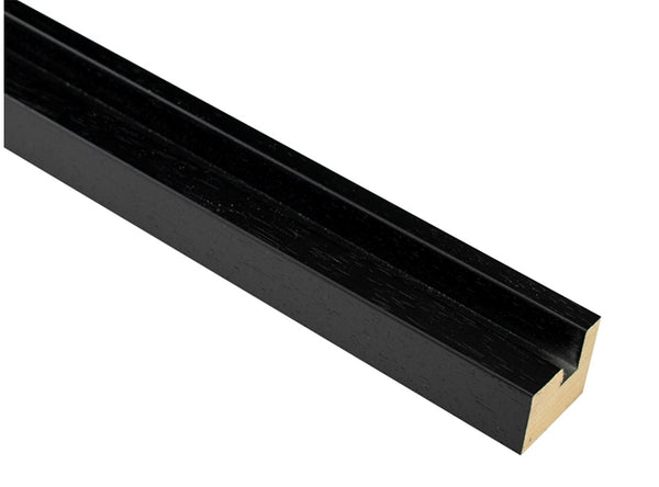 10mm 'Panel Tray' Black Open Grain 7mm Offset