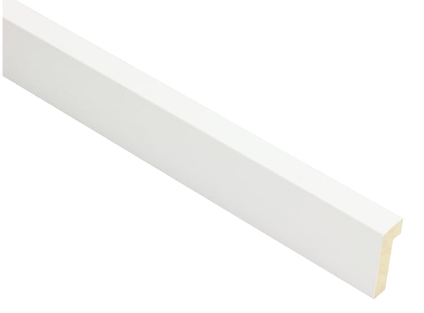 15mm 'Mono' White Matt