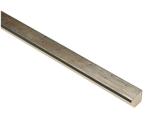 22mm 'Porter' Silver Pink & Black