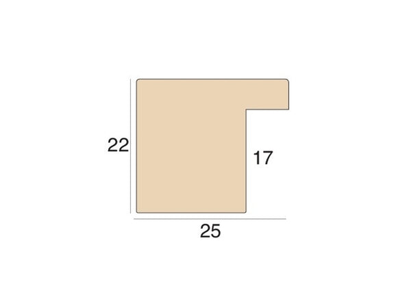 25mm 'Milano' Copper FSC 100%