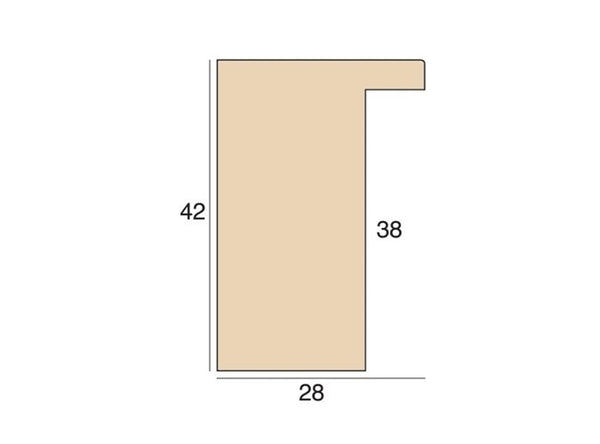 28mm 'Tivoli' Natural Open Grain FSC 100%