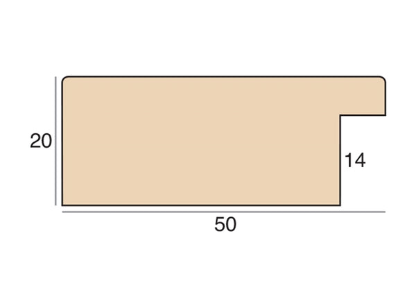 50mm 'Havana' Worn Blue