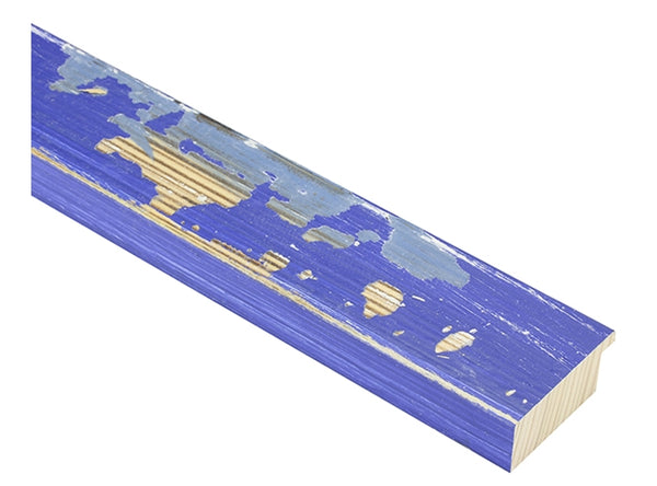 50mm 'Havana' Worn Blue