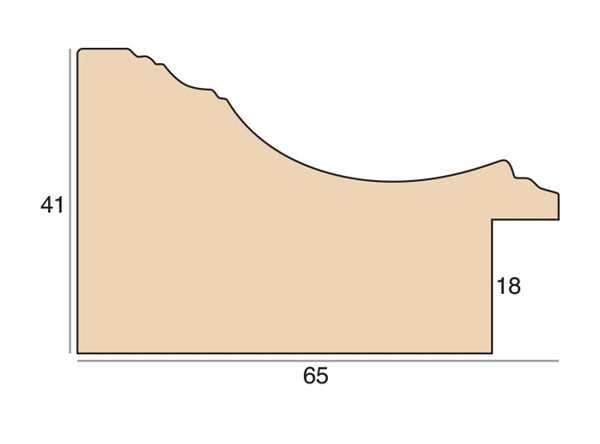 65mm 'Vermeer' Matt Black FSC 100%
