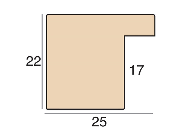 25mm 'Albany' Walnut FSC 100%