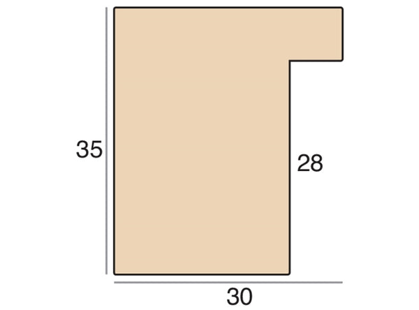 30mm 'Albany' Walnut FSC 100%