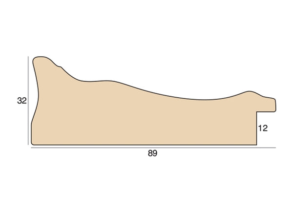 89mm 'Bacchus' Pewter FSC Mix 70%