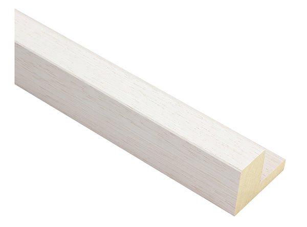 25x39mm 'Bloc' White Washed