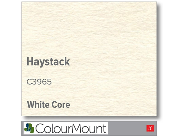 HAYSTACK   - Colourmount White Core Smooth