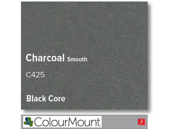 CHARCOAL   - Colourmount Black Core