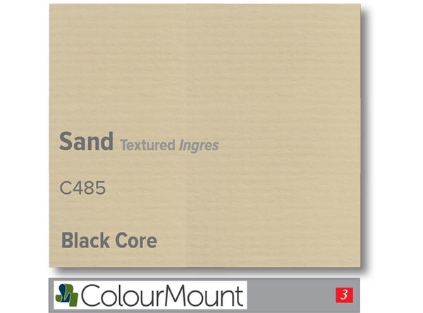 SAND INGRES   - Colourmount Black Core