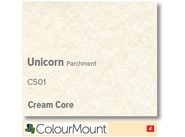 UNICORN  - Colourmount Cream Core Parchment