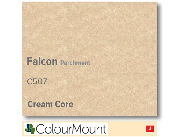 FALCON  - Colourmount Cream Core Parchment