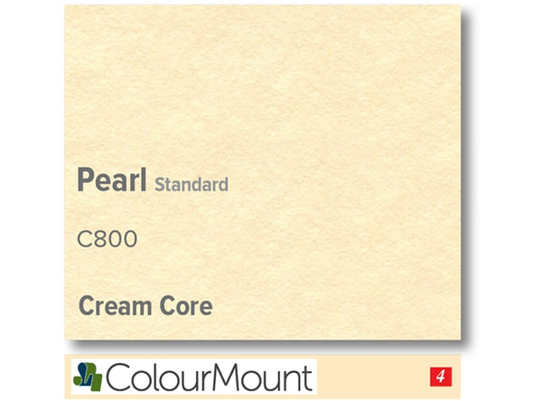 PEARL  - Colourmount Cream Core Standard