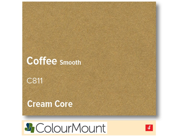 COFFEE  - Colourmount Cream Core Standard
