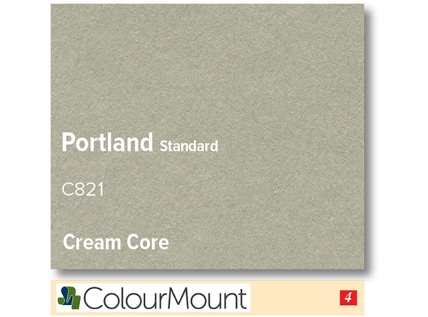 PORTLAND  - Colourmount Cream Core Standard