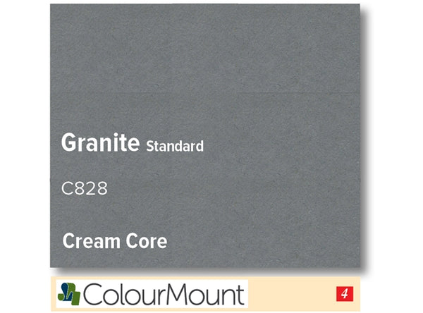 GRANITE  - Colourmount Cream Core Standard