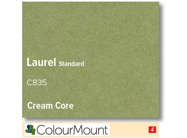 LAUREL   - Colourmount Cream Core Standard
