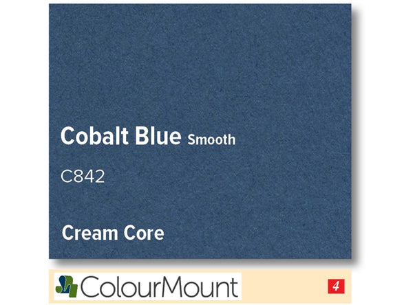 COBALT BLUE   - Colourmount Cream Core Standard