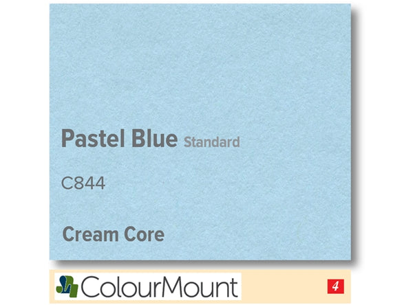 PASTEL BLUE   - Colourmount Cream Core Standard