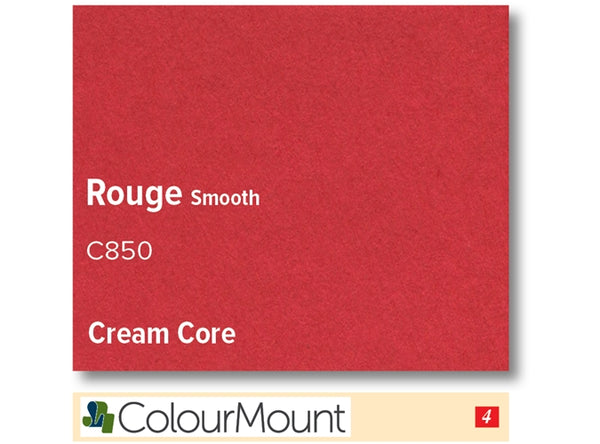 ROUGE   - Colourmount Cream Core Standard