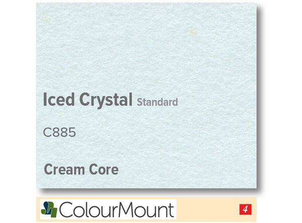 ICED CRYSTAL   - Colourmount Cream Core Standard
