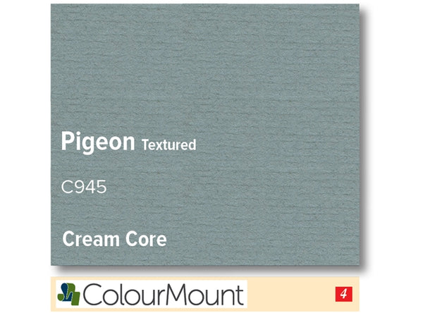 PIGEON   - Colourmount Cream Core Textured