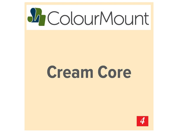 POPPY   - Colourmount Cream Core Standard
