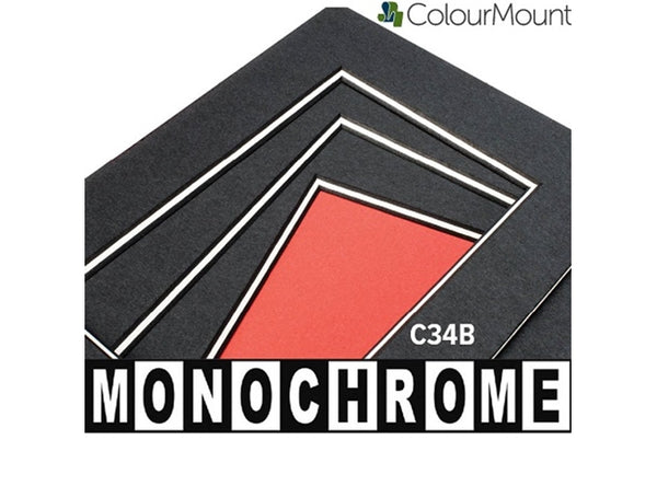 Monochrome M/board BWB - Colourmount White Core