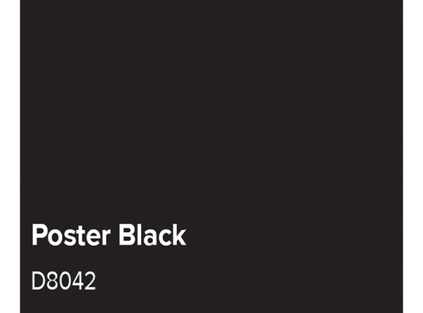 POSTER BLACK   - Daler Bright White Core