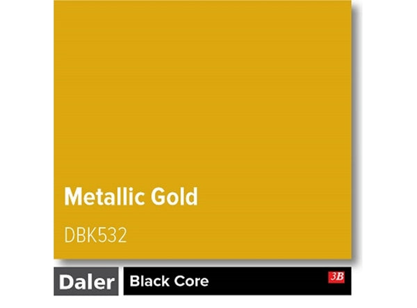 METALLIC  GOLD   - Daler Black Core