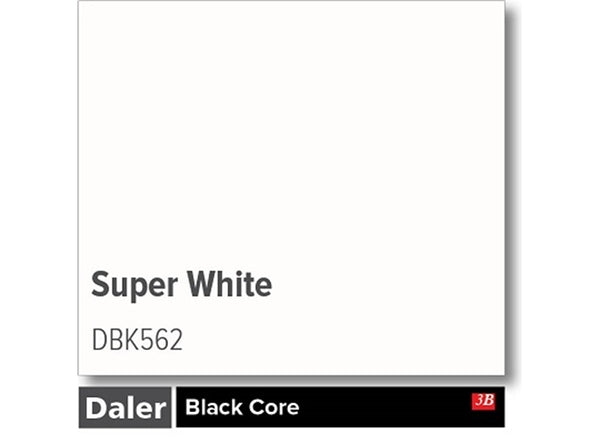 Super White   - Daler Black Core