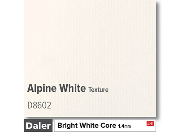 ALPINE WHITE TEXTURE   - Daler Bright White Core