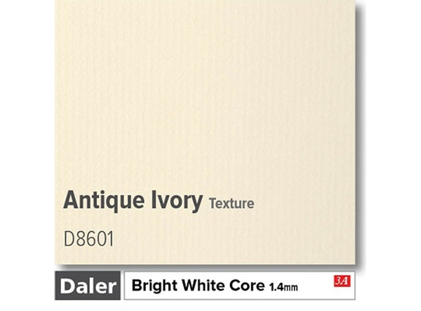 ANTIQUE IVORY TEXTURE   - Daler Bright White Core