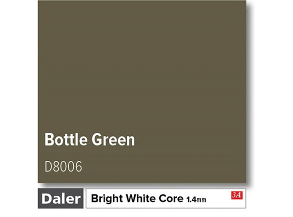 BOTTLE GREEN   - Daler Bright White Core