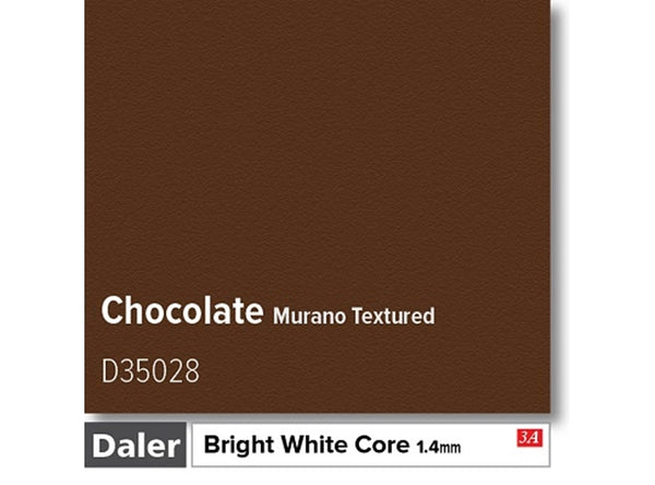 CHOCOLATE  - Daler Bright White Core Murano