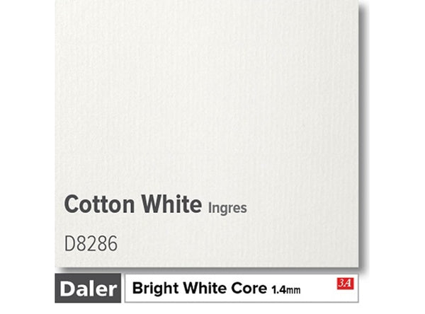 INGRES COTTON WHITE   - Daler Bright White Core