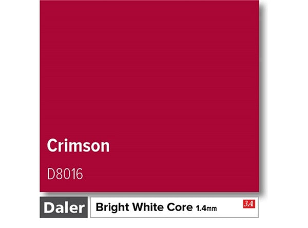 CRIMSON   - Daler Bright White Core