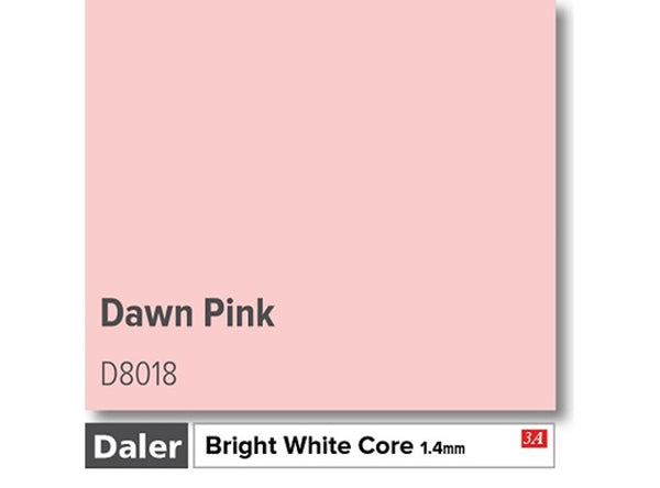 DAWN PINK   - Daler Bright White Core