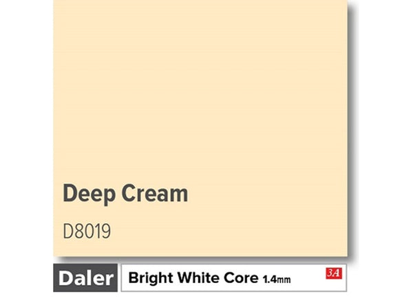 DEEP CREAM   - Daler Bright White Core